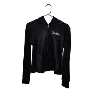 Juicy Couture Black Velour Jacket